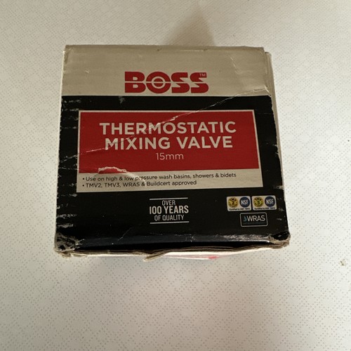 Boss thermostatic mixing valve - boss,
