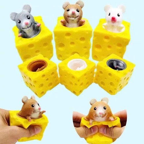 Mouse squishy toy - squishy, cheese