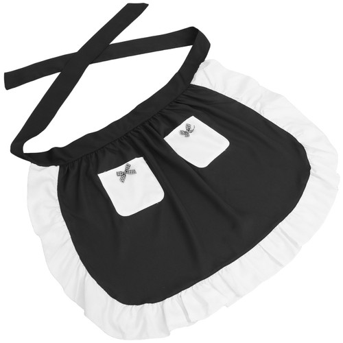 Black waist apron half - waist,