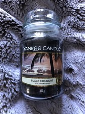 yankee candle large jar Black