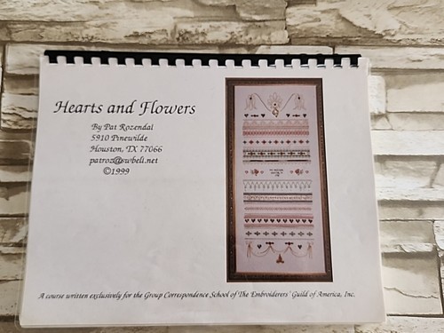 Hearts and flowers cross - hearts,
