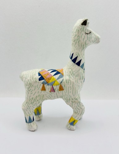 Llama alpaca paper mache - paper,