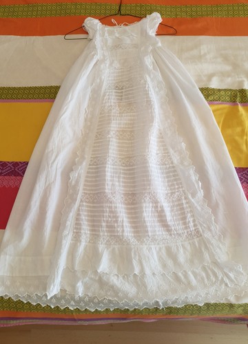 Vintage christening gown - vintage,