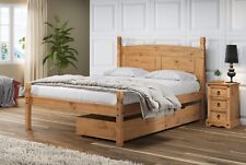 Corona Pair of Underbed Storage Drawers Casters Mexican Pine Mercers Furniture®