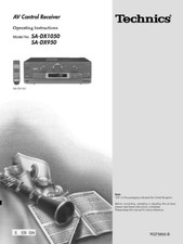 Technics dx950 dx1050 - technics, sa-dx1050