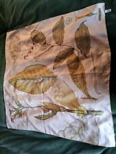 Tiffany & Co. Silk Square Botanical Scarf, Silk,  Made in Italy.