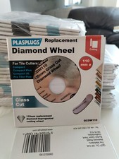 Plasplugs Diamond Wheel 110mm