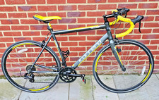 CARRERA LTD TDF 6061 T6 ROAD BIKE ALUMINIUM MAIN FRAME 54cm CARBON FORKS D RIMS