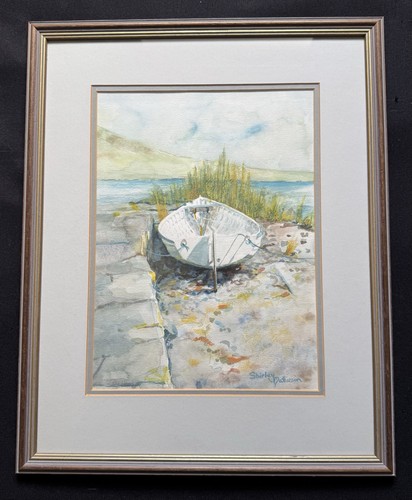 Original signed watercolour - signed,