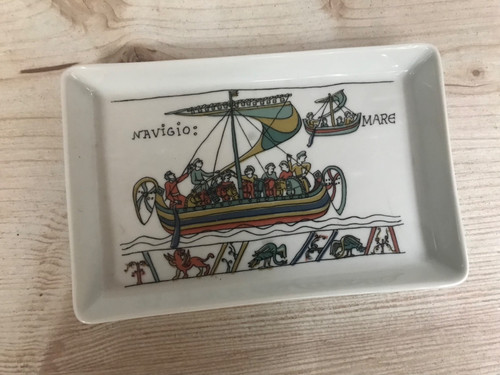Limoges porcelain ashtray - ashtray, “