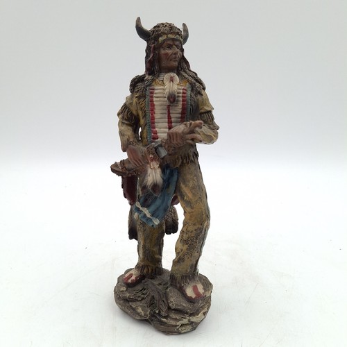 Native american warrior - native,