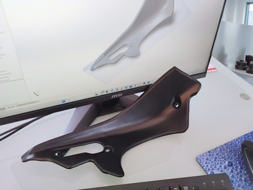 Left interior panel - left, yamaha