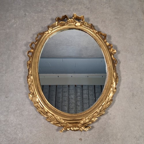 Vintage oval gilt - vintage, metal
