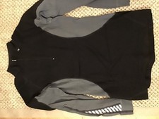 Helly Hansen ladies Zip Neck Base Layer Black & Grey