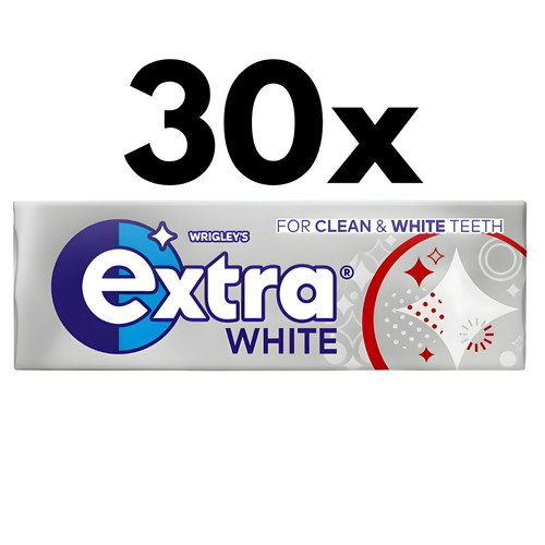 Wrigleys extra white - wrigleys, mint