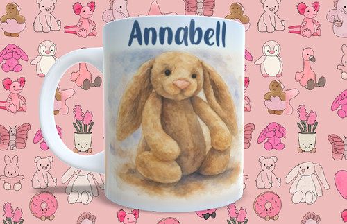 Personalised jelly cat mug - jelly,
