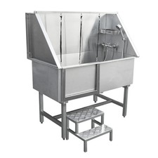 Dog Bath Professional Stainless Steel  Pet Grooming Station 600mm