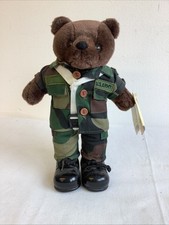 Vintage 10” Bear Forces of America US Army Ranger (with Tag)