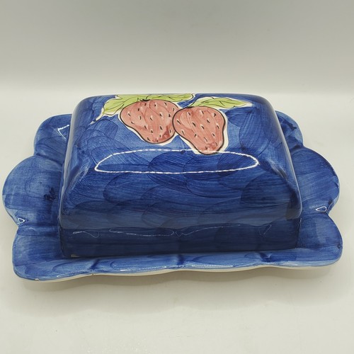 Vintage butter dish - vintage, with