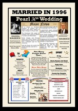⭐  30th Pearl Wedding