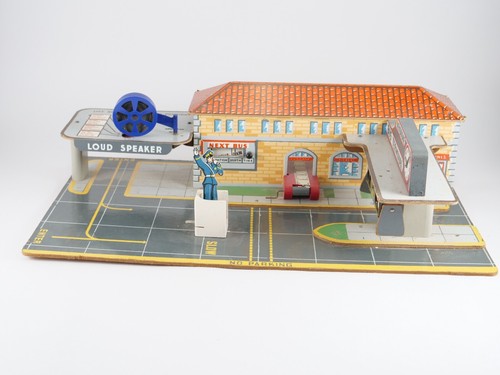 Keystone toy 1955 large bus - large,