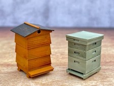 Mixed Bee Hives Garden Apiary