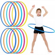 55/65cm/75cm Weighted Hula Hoop Plastic Weight Loss Kids Adults Fitness Activity