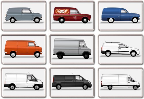 Fridge magnet van - magnet,
