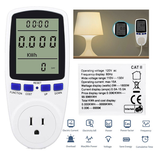 Lcd digital outlet power - digital,