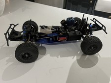 FTX 1/10 Nitro RC Car Rolling Chassis, Engine & Servos ,Spares or Repair Project