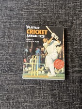 Playfair Cricket Annual 1978