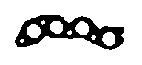Intake exhaust manifold - intake, gasket
