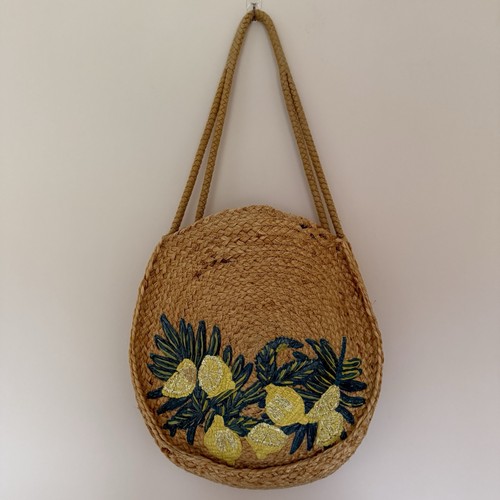 Monsoon woven beach - woven, lemon