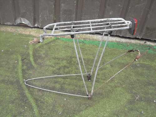 Vintage bike rack pannier - vintage,
