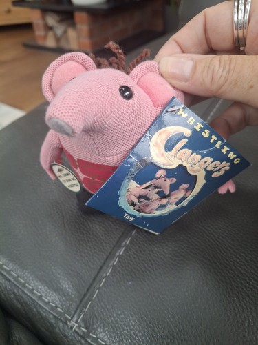 Clangers whistling soft toy - clangers,