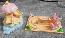 Sylvanian Families Baby Choo-Choo Train Play Set and Baby Star Carousel Bundle