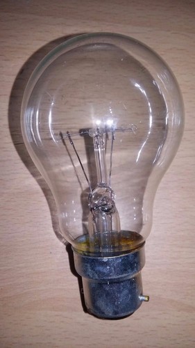 100w clear gls light - 100w,