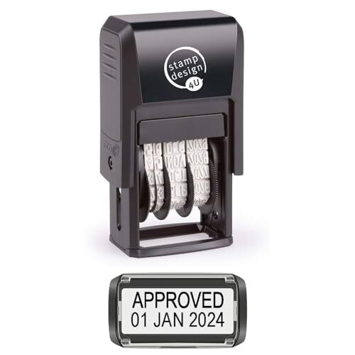 Trodat 4850 date stamp - trodat, stamp,
