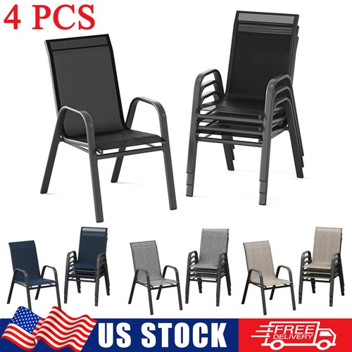 Set patio dining chairs - 4,