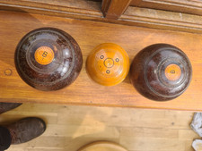 CROWN GREEN BOWLS MADE OF