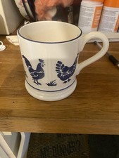 Emma Bridgewater Blue Hen 1/2