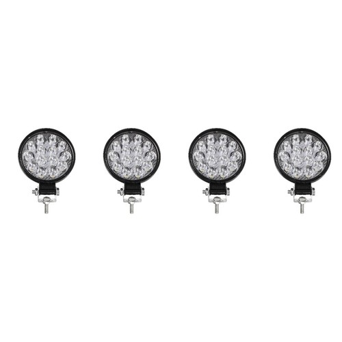 4pcs aluminum led car work - aluminum,