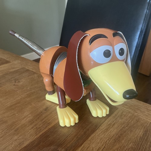 Vintage slinky dog toy - dog, story