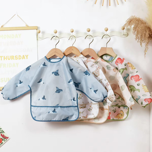 Elinfant long sleeve baby bib - sleeve,