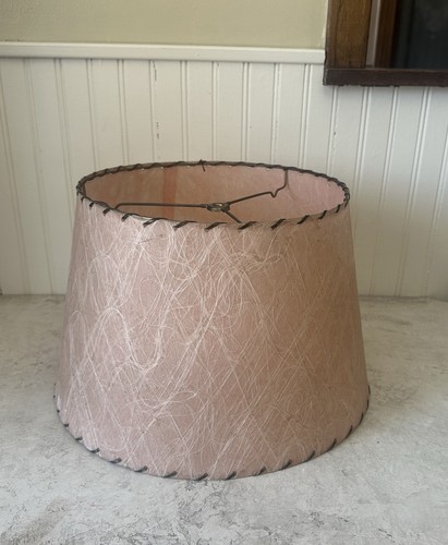 Vintage mcm fiberglass lamp - vintage,