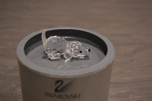 Swarovski silver crystal