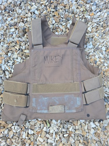 Snaptrack tan body armour vest - body,