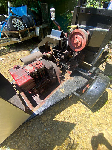 Towable petrol wood - petrol,