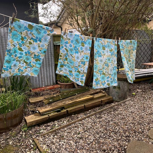 Pair vintage retro horrockses - pair,