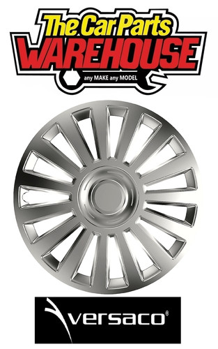 Silver wheel trims hub cap - 14",